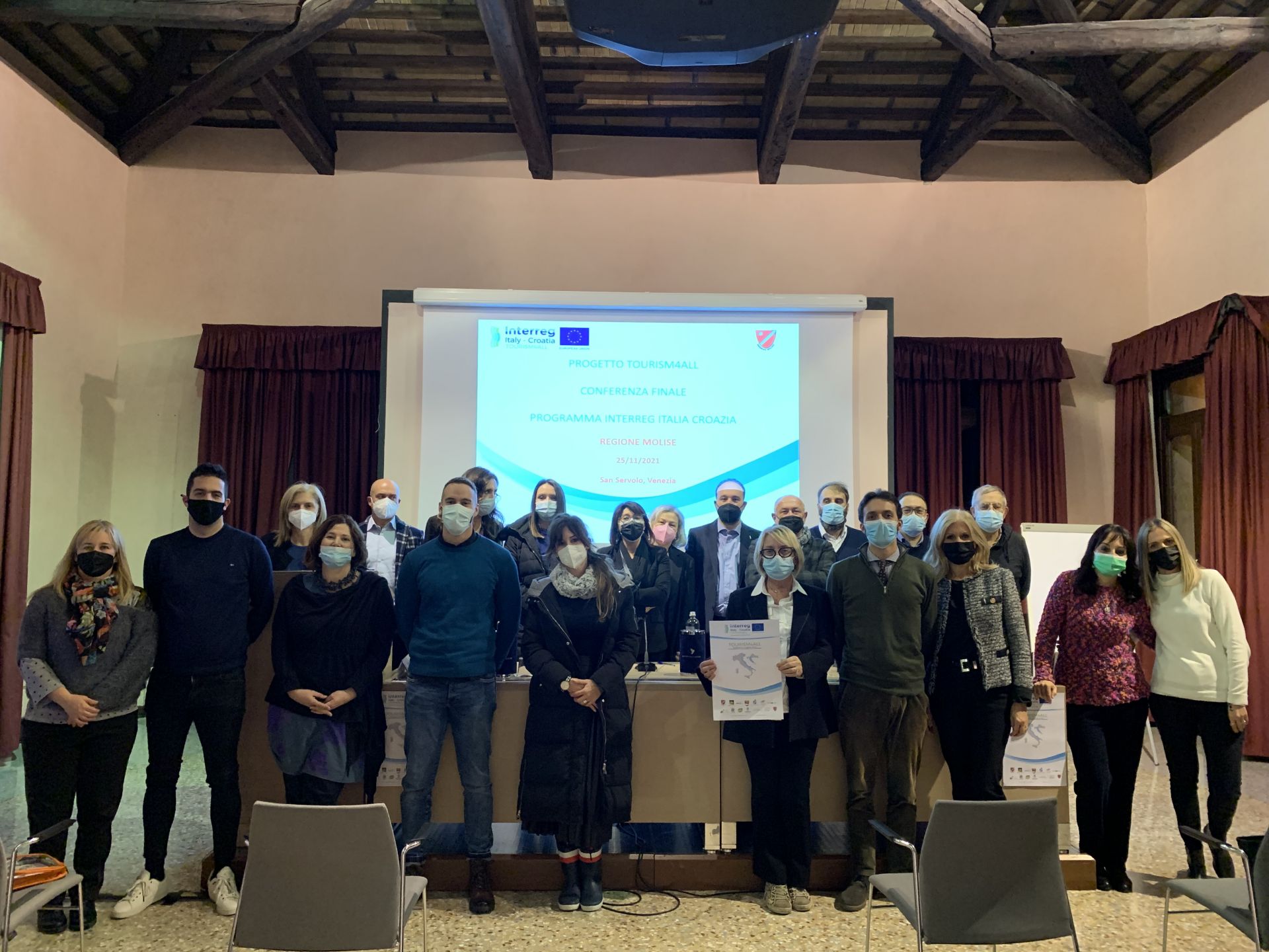 The final conference of the Tourism4all project was held in Venice on November 25, 2021